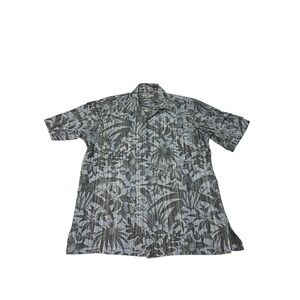 Tommy Bahama Vintage‎ Fit Shirt Mens L Pineapple Botanical Print